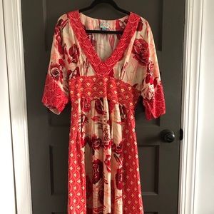 Tracy Reese Kimono Dress Sz 8